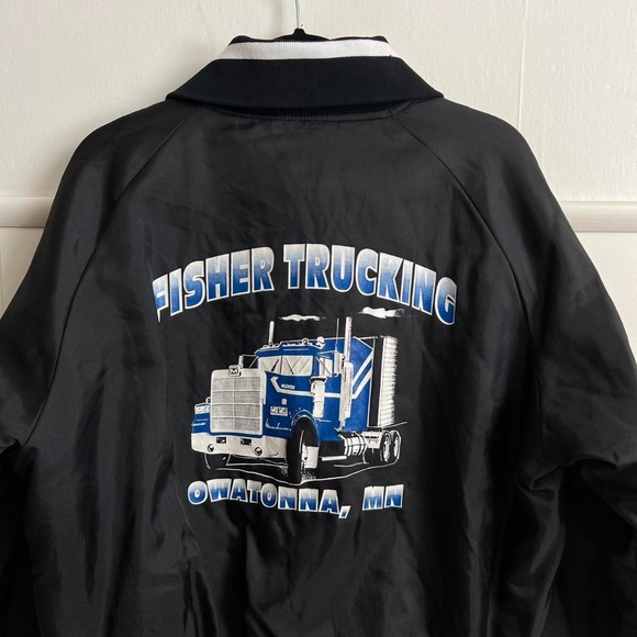 Vintage Trucker Bomber Jacket - Picture 2 of 4